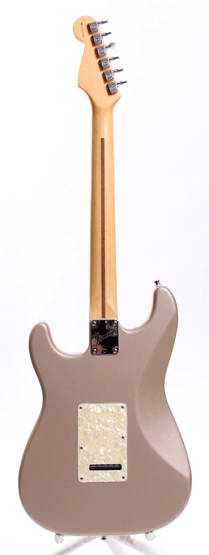 1997 Fender Lone Star Stratocaster shoreline gold NOS - Image 6