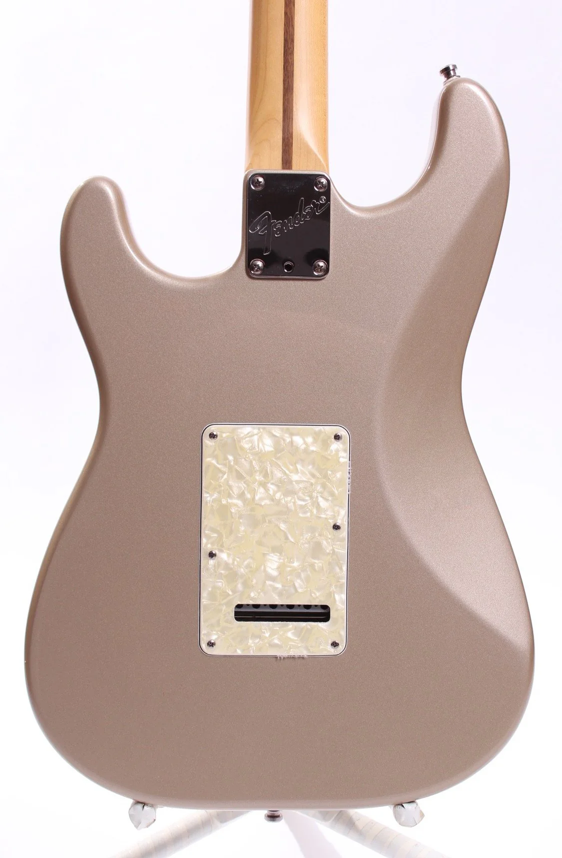 1997 Fender Lone Star Stratocaster shoreline gold NOS - Image 7