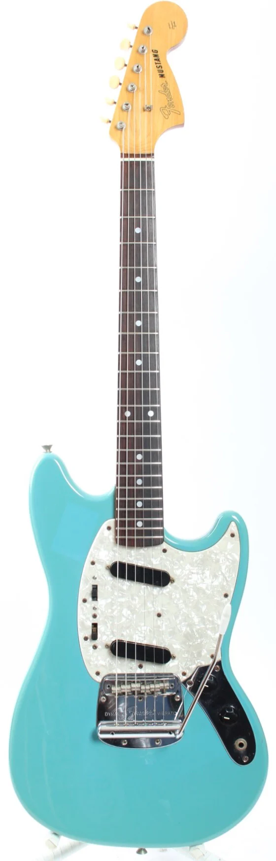 1997 Fender Mustang 65 Reissue daphne blue