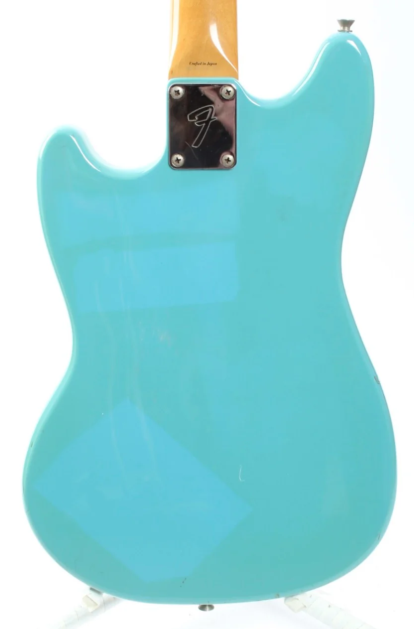 1997 Fender Mustang 65 Reissue daphne blue - Image 7