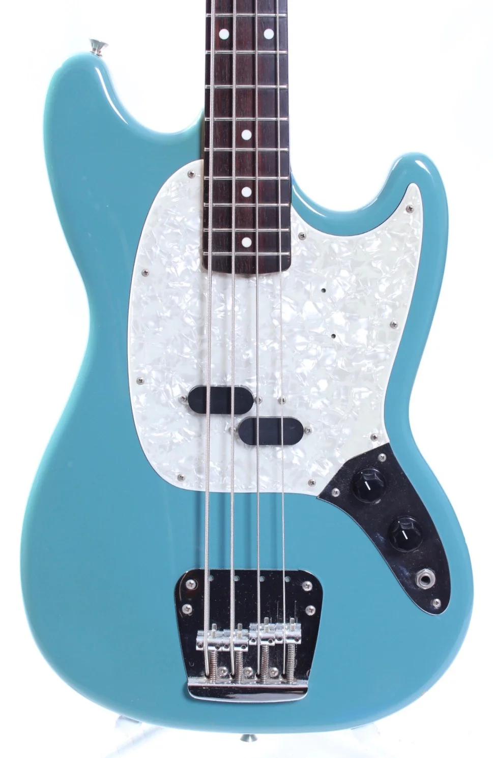 1997 Fender Mustang Bass california blue - Image 2
