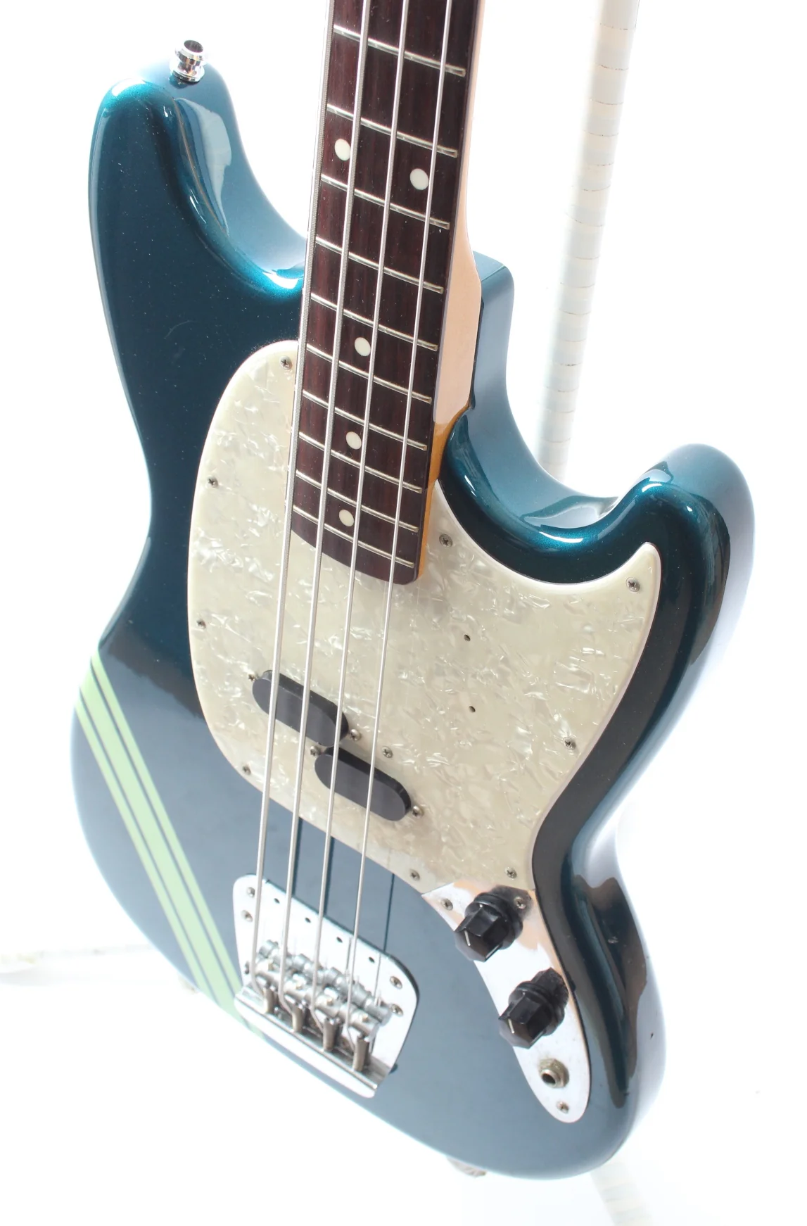 1997 Fender Mustang Bass competition burgundy - Image 3