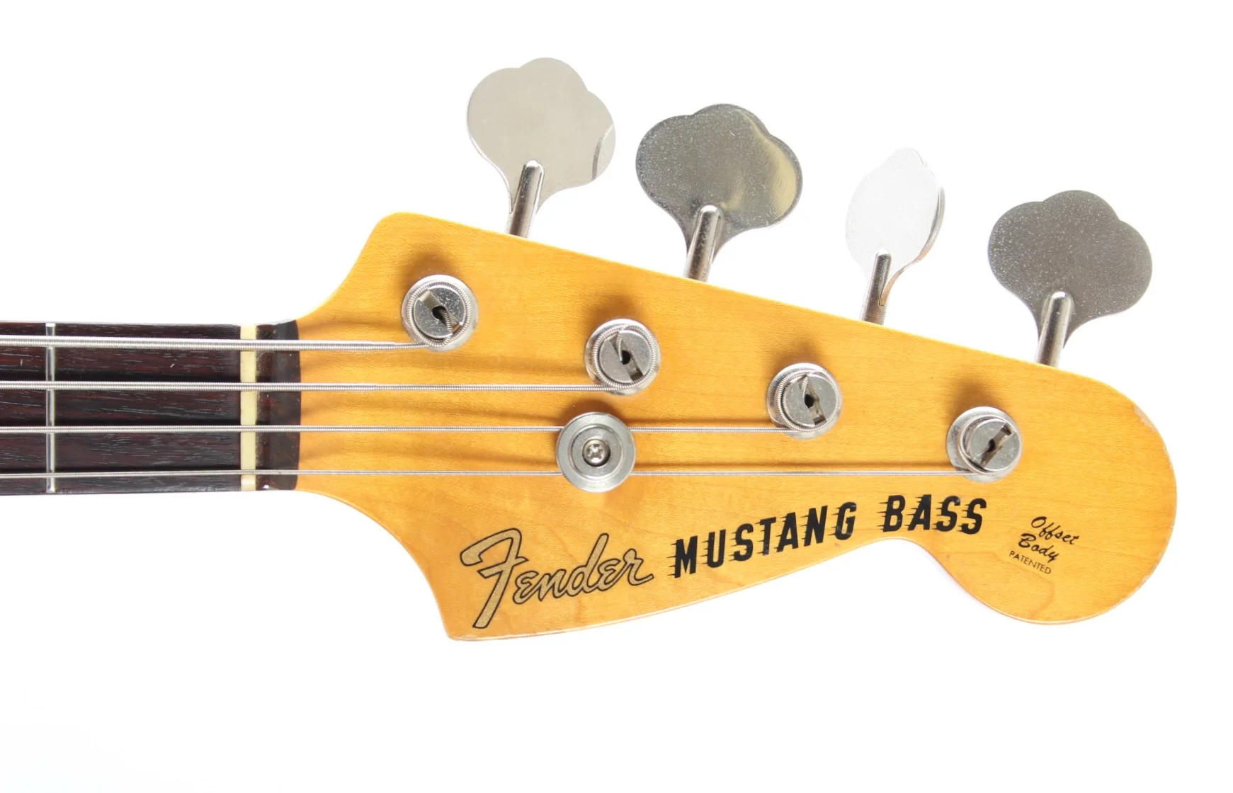 1997 Fender Mustang Bass competition ocean turquoise metallic - Image 5