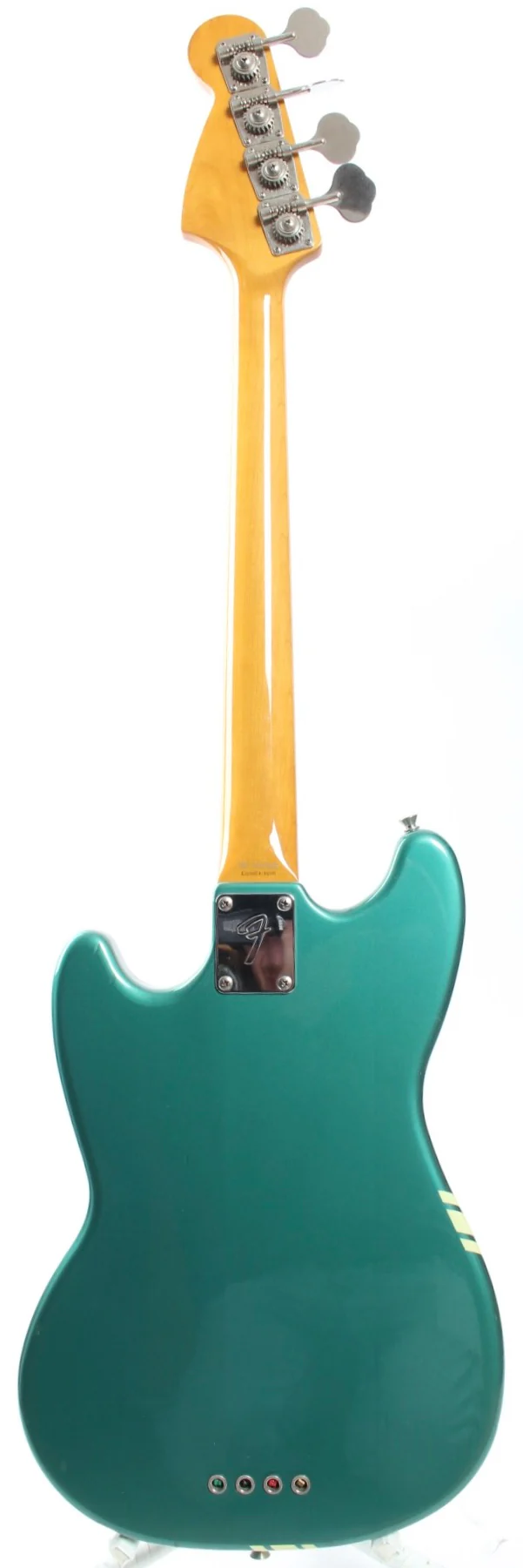 1997 Fender Mustang Bass competition ocean turquoise metallic - Image 6