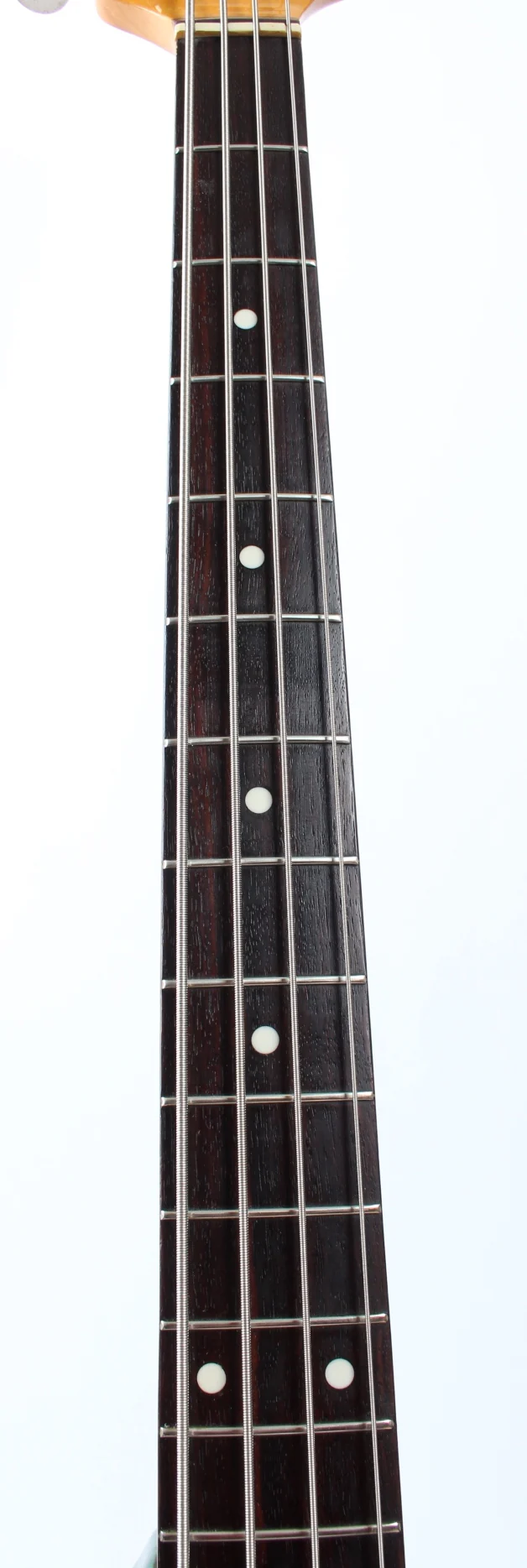 1997 Fender Mustang Bass competition ocean turquoise metallic - Image 4