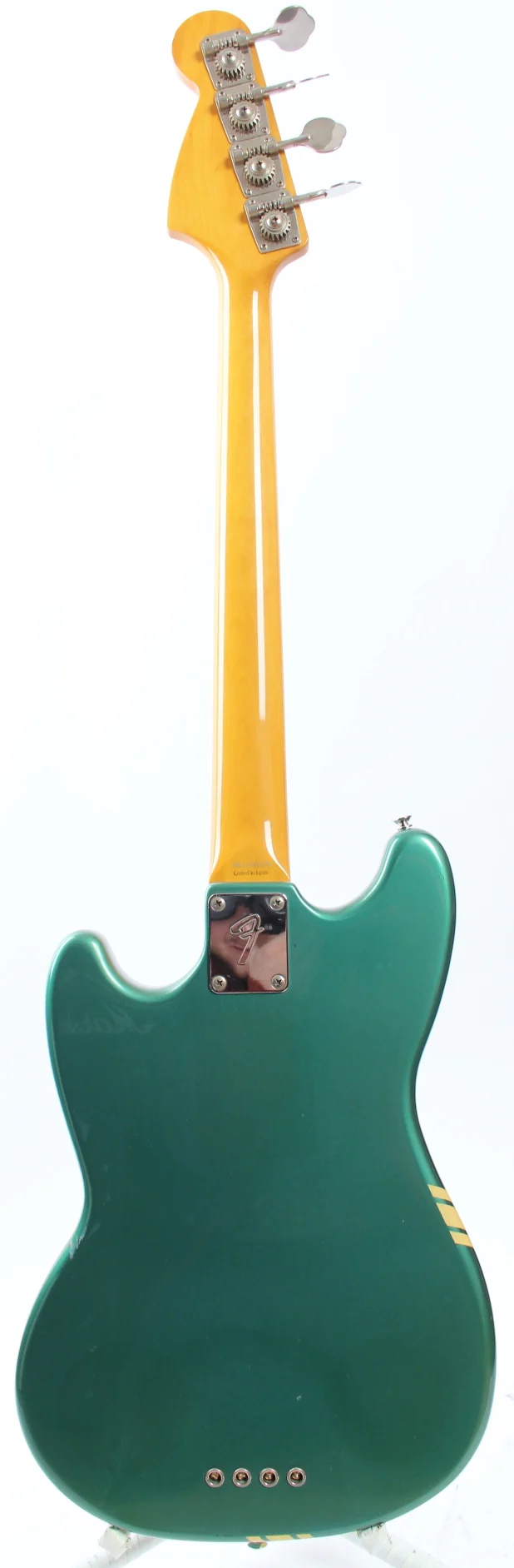 1997 Fender Mustang Bass competition ocean turquoise metallic - Image 6