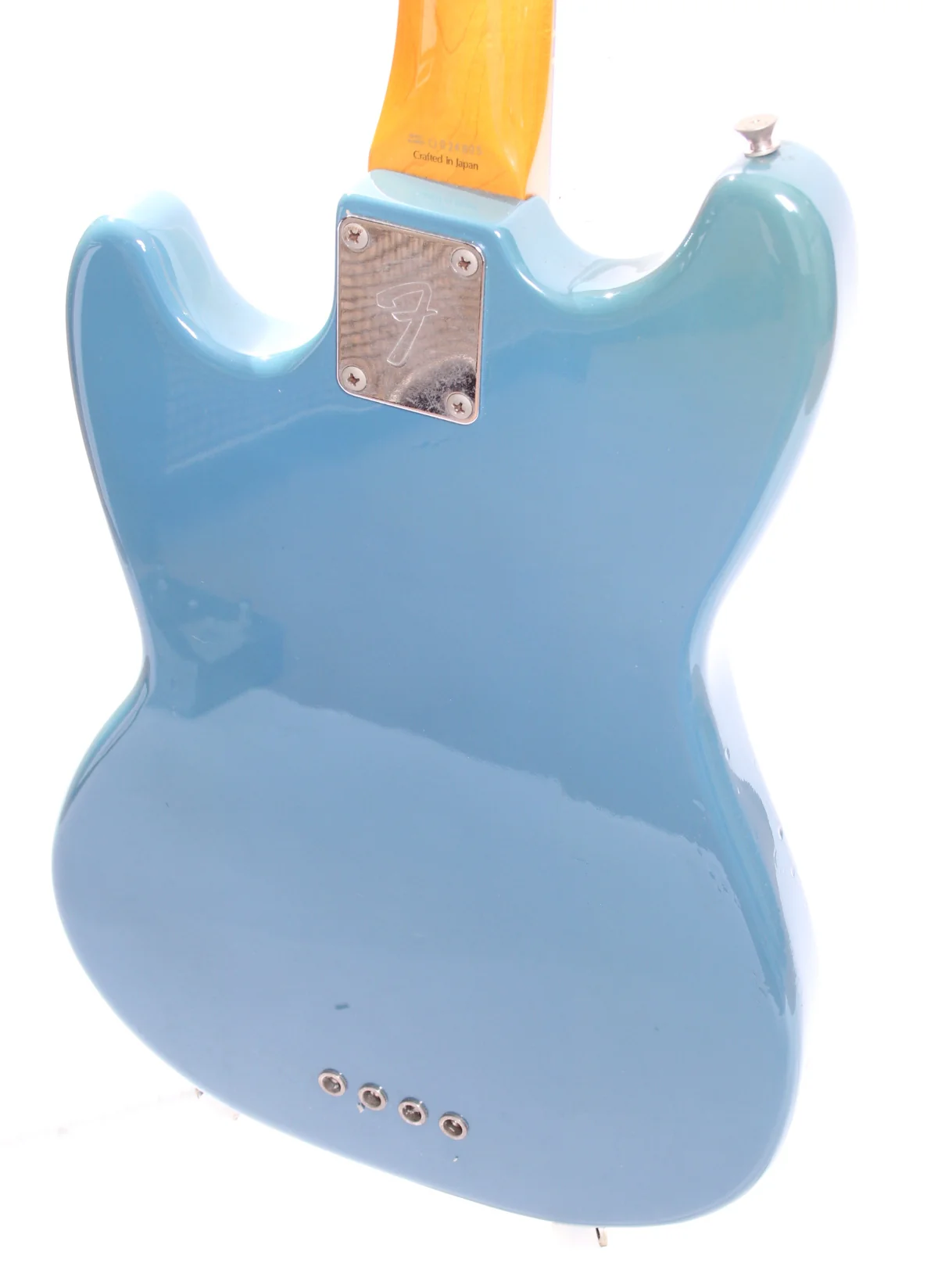 1997 Fender Mustang Bass daphne blue - Image 8
