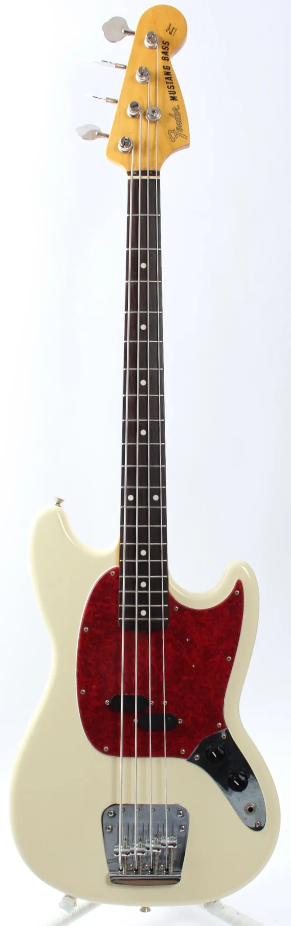 1997 Fender Mustang Bass vintage white