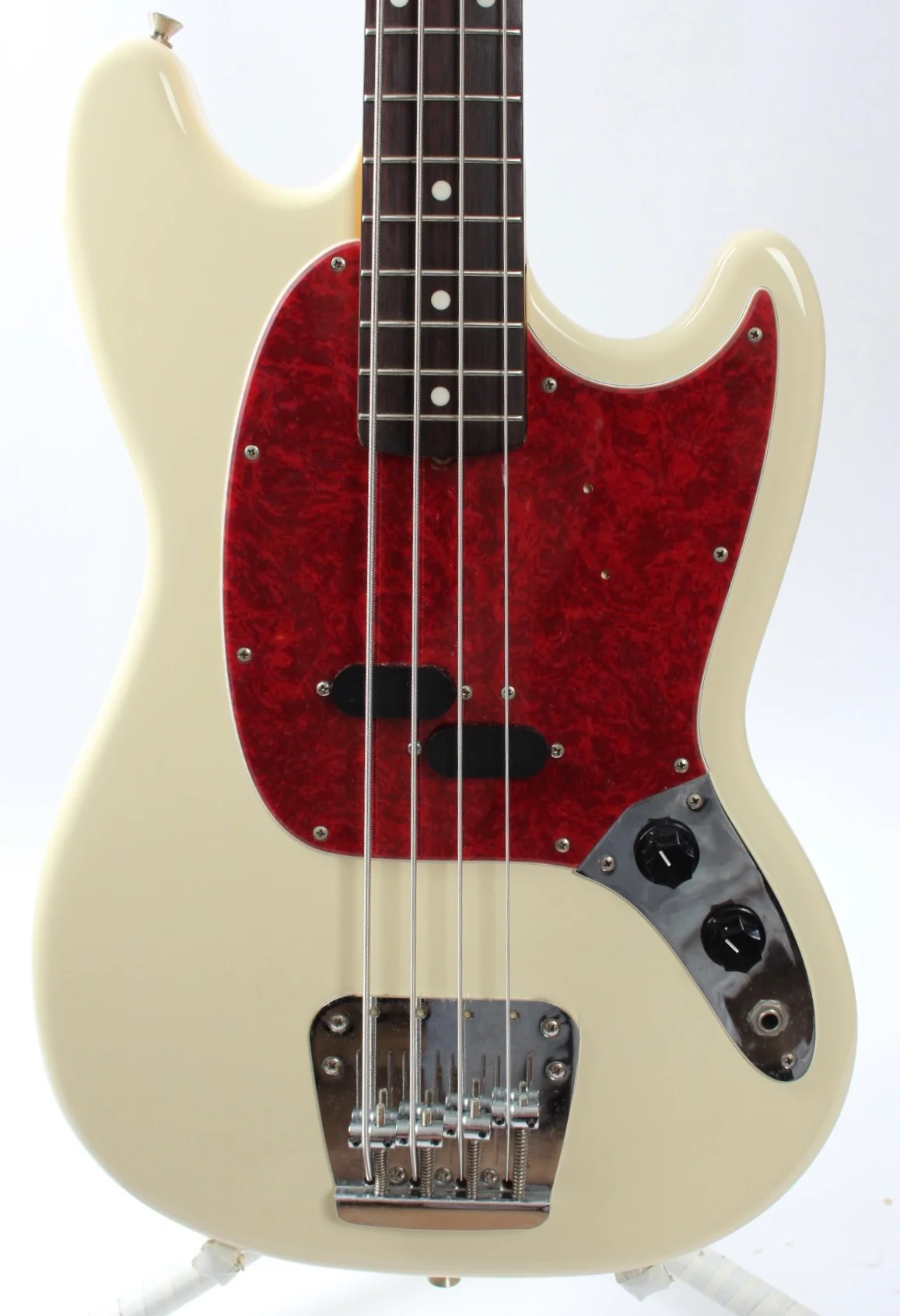 1997 Fender Mustang Bass vintage white - Image 2