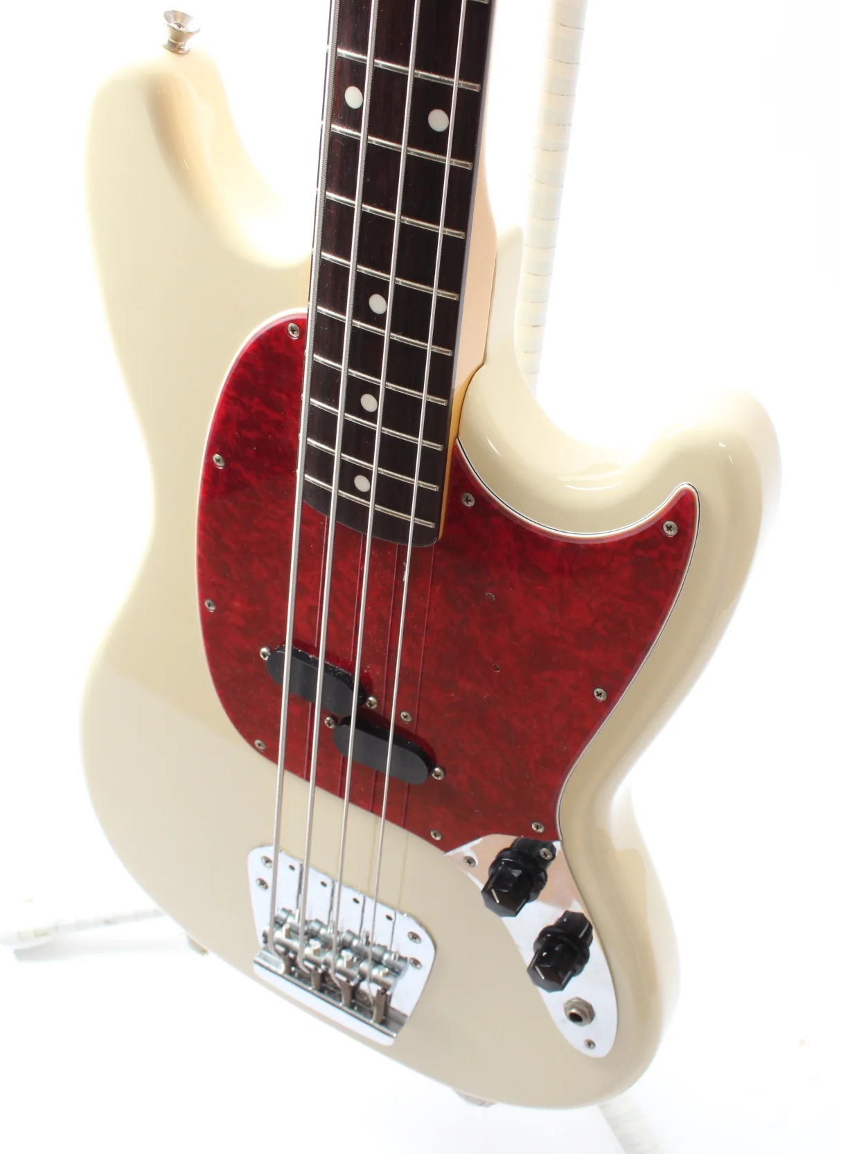 1997 Fender Mustang Bass vintage white - Image 3