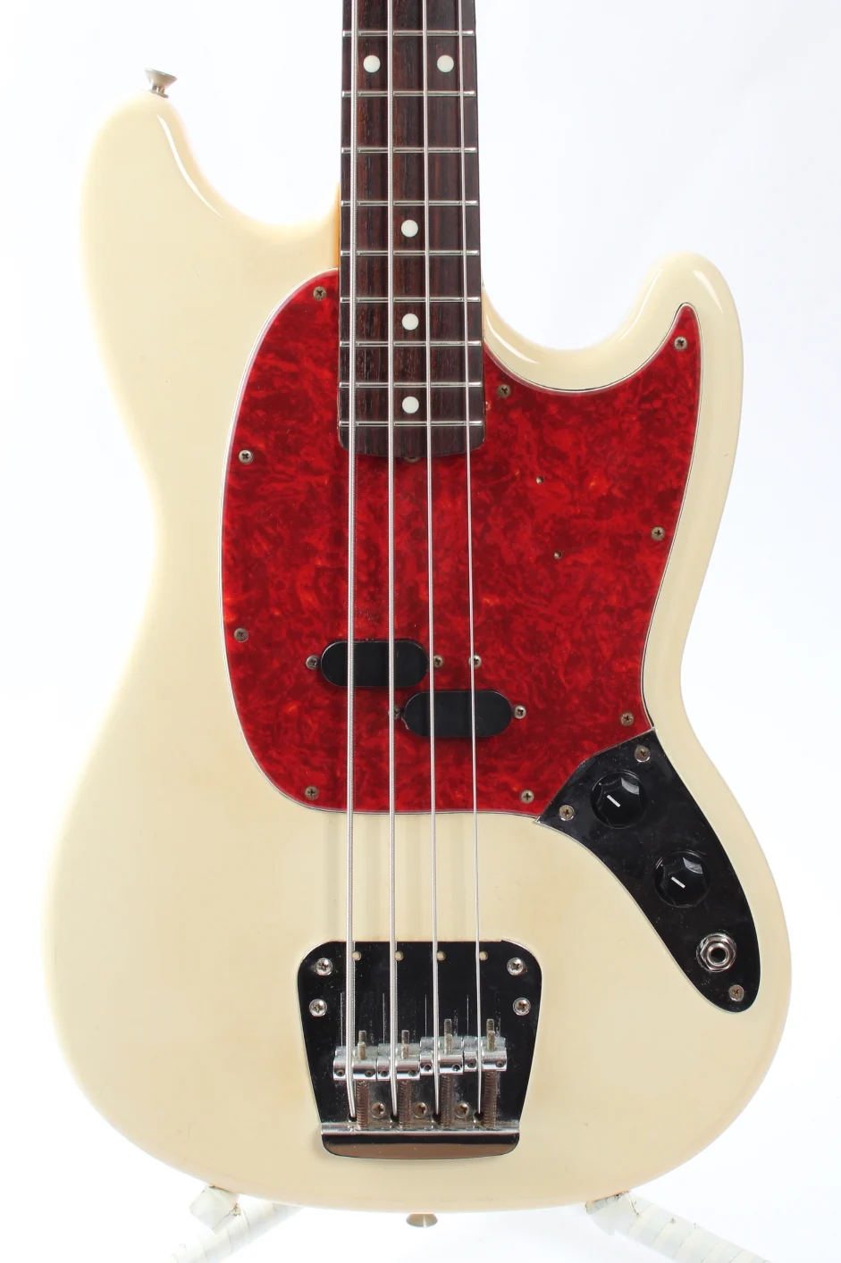 1997 Fender Mustang Bass vintage white - Image 2