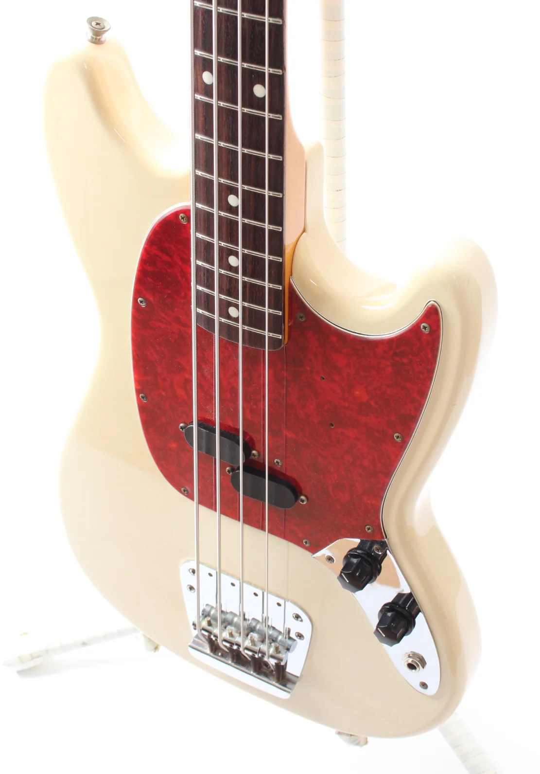 1997 Fender Mustang Bass vintage white - Image 3
