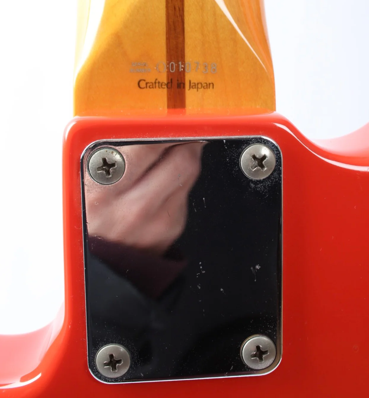 1997 Fender Precision Bass 57 Reissue fiesta red - Image 11