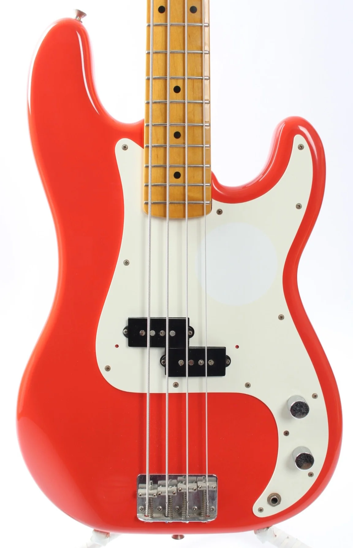 1997 Fender Precision Bass 57 Reissue fiesta red - Image 2