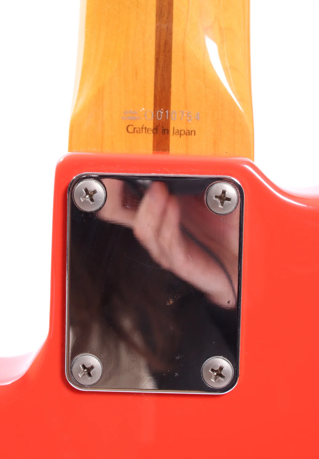 1997 Fender Precision Bass 57 Reissue fiesta red - Image 9