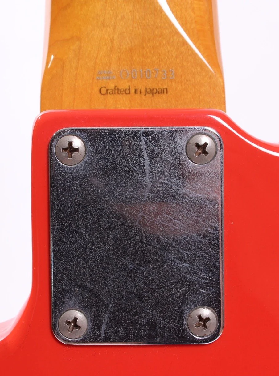 1997 Fender Precision Bass 62 Reissue fiesta red - Image 11