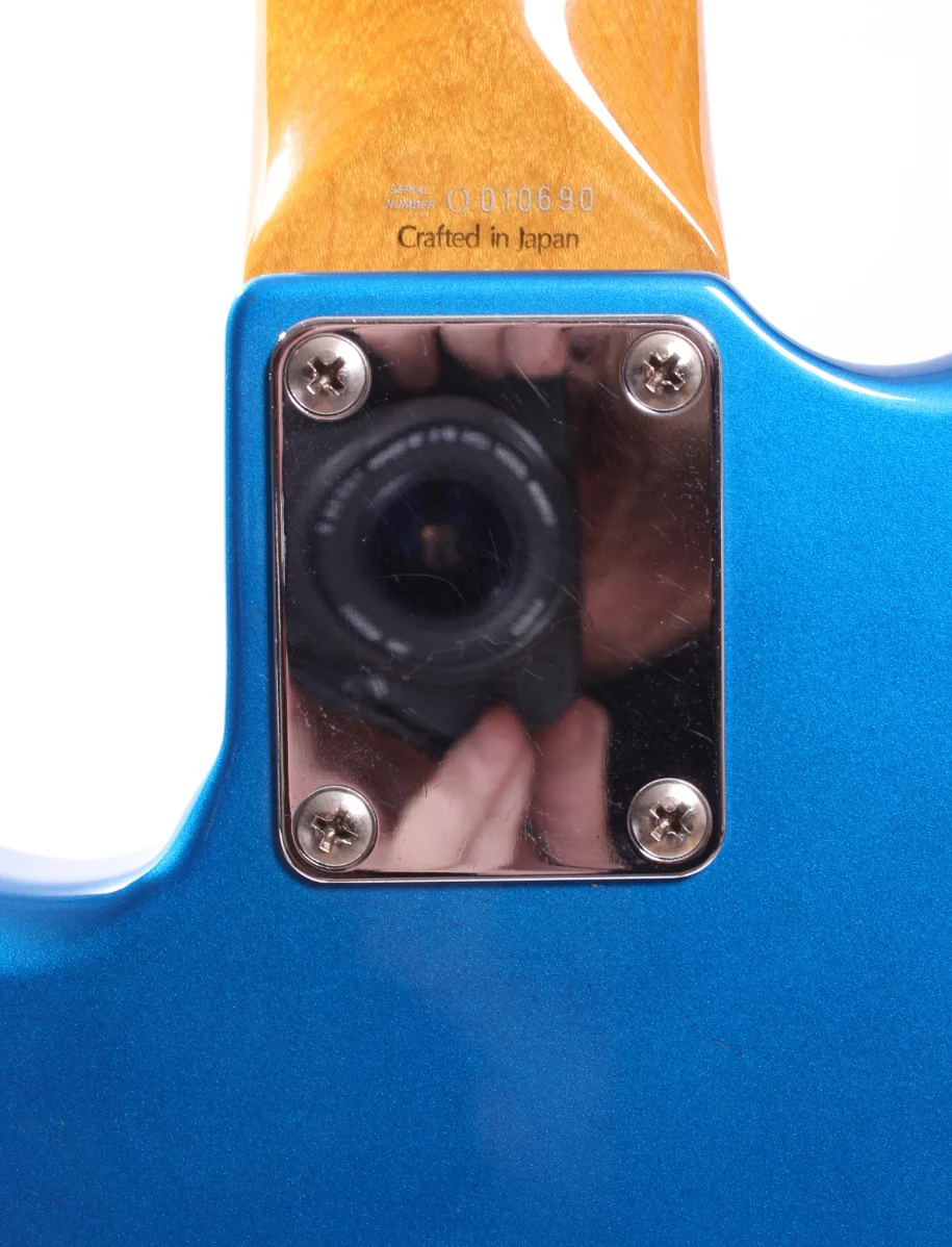 1997 Fender Precision Bass 62 Reissue lake placid blue - Image 9