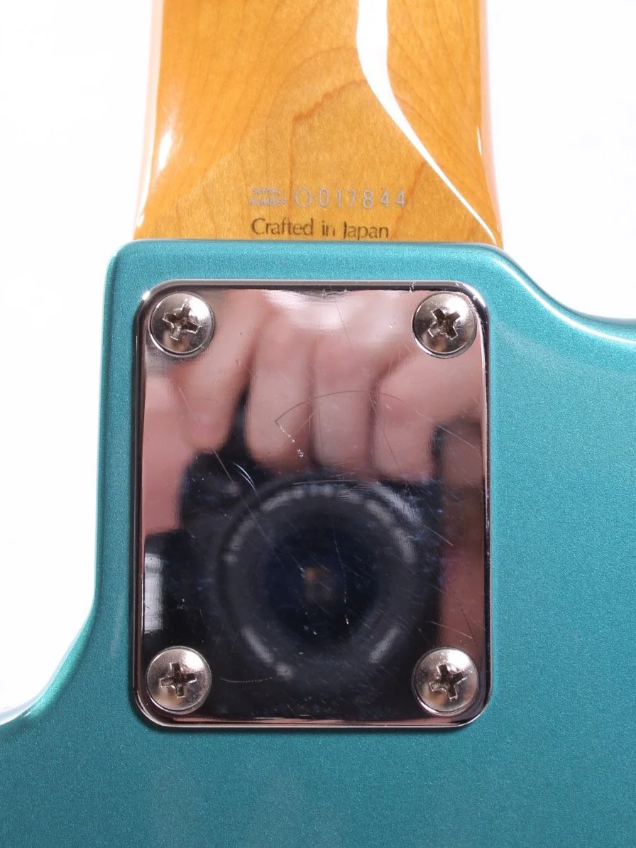 1997 Fender Precision Bass 62 Reissue ocean turquoise metallic - Image 11