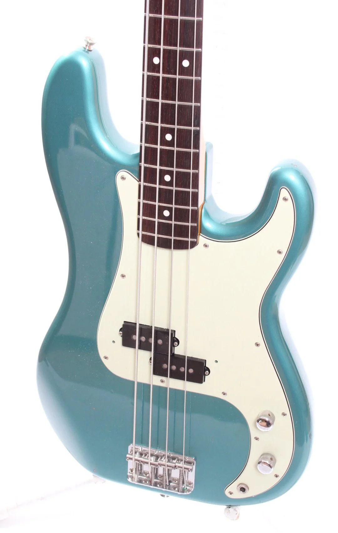 1997 Fender Precision Bass 62 Reissue ocean turquoise metallic - Image 3