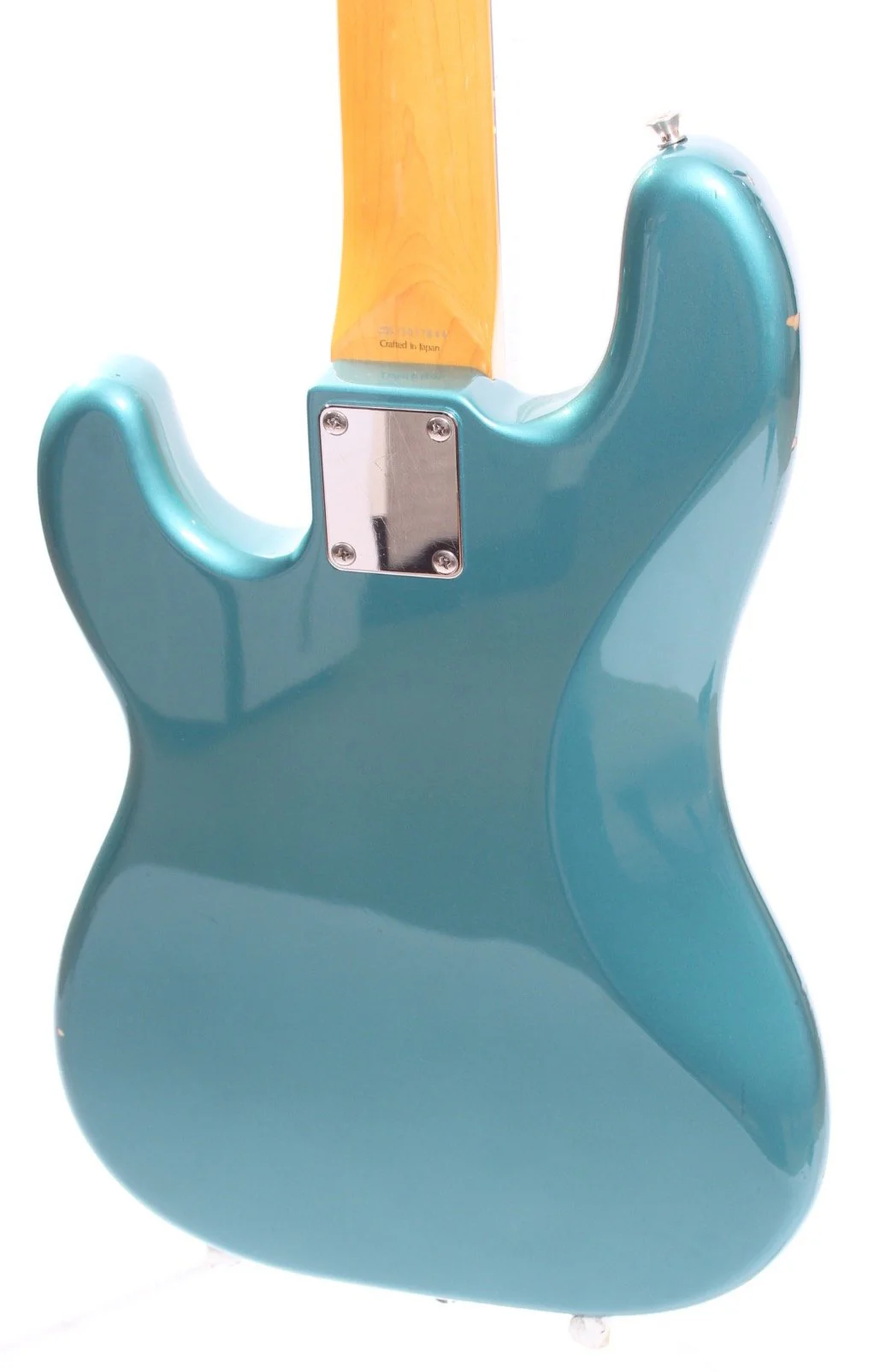 1997 Fender Precision Bass 62 Reissue ocean turquoise metallic - Image 8