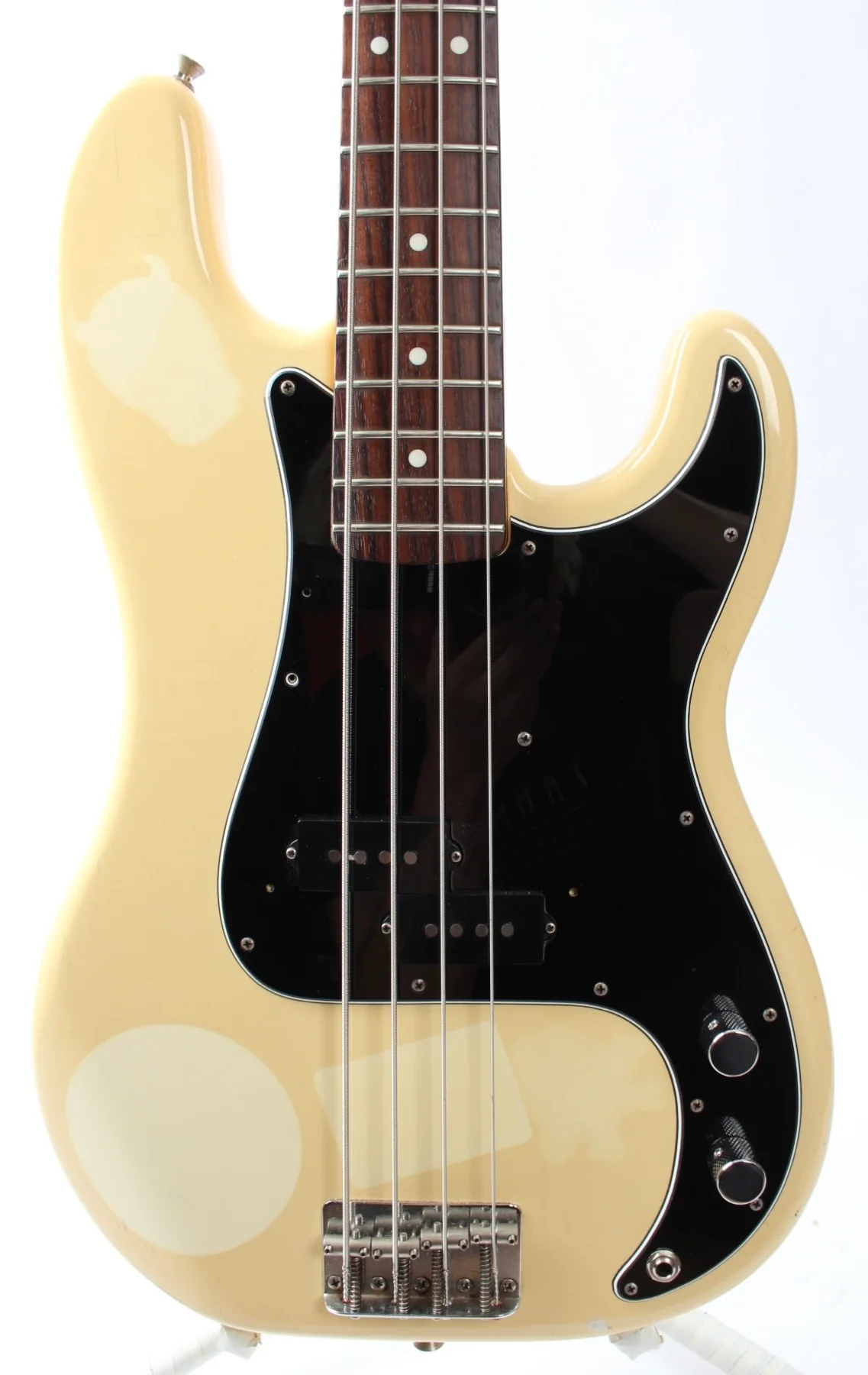 1997 Fender Precision Bass '70 Reissue vintage white - Image 2