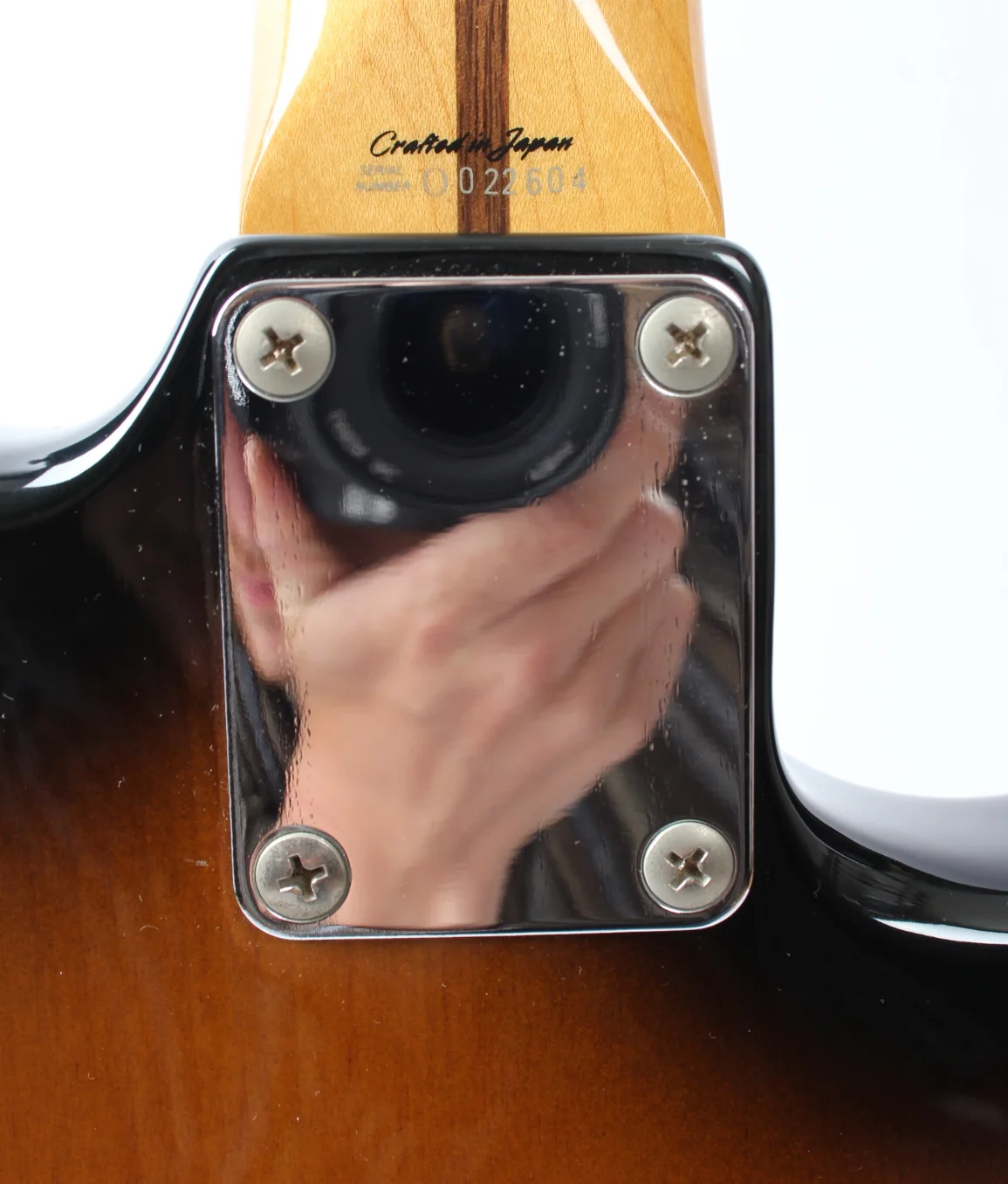 1997 Fender Stratocaster 57 Reissue Lefty sunburst - Image 11