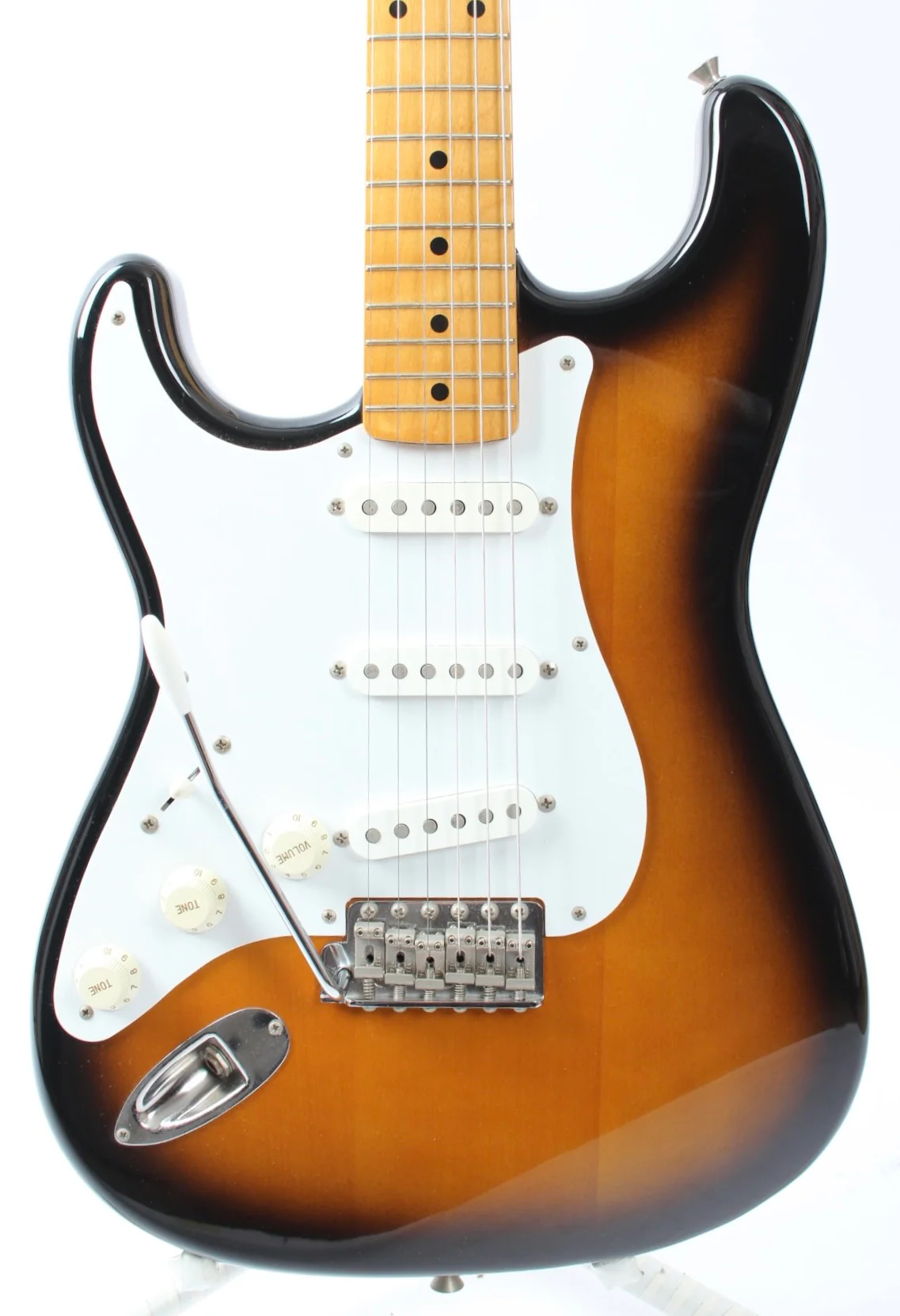 1997 Fender Stratocaster 57 Reissue Lefty sunburst - Image 2