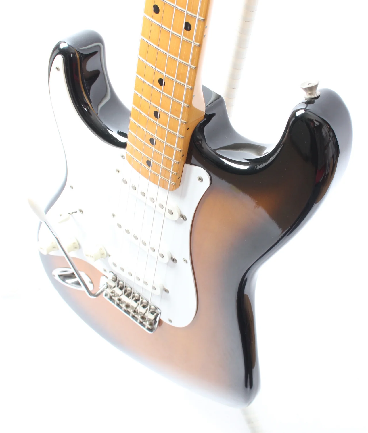 1997 Fender Stratocaster 57 Reissue Lefty sunburst - Image 3
