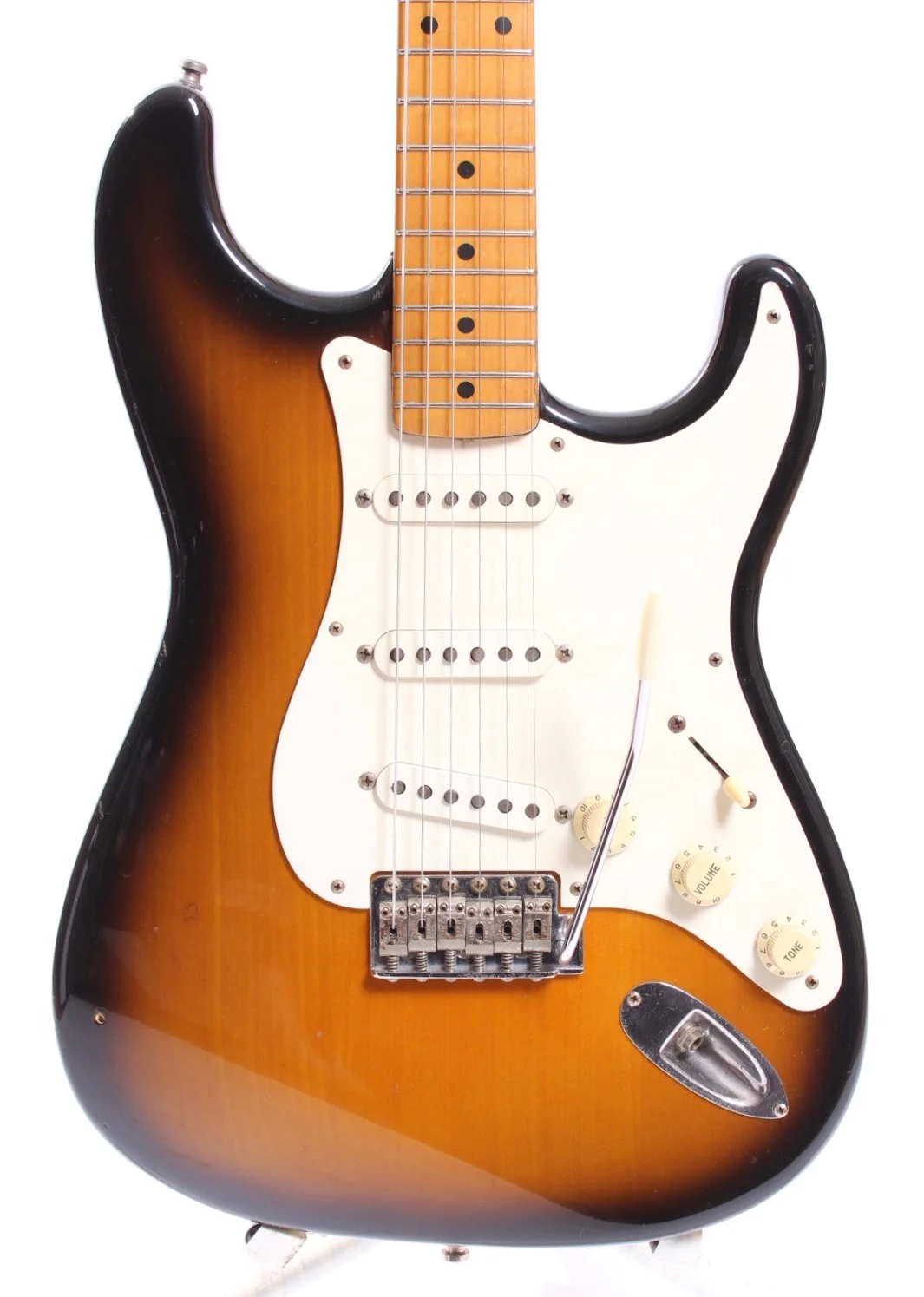 1997 Fender Stratocaster 57 Reissue sunburst - Image 2