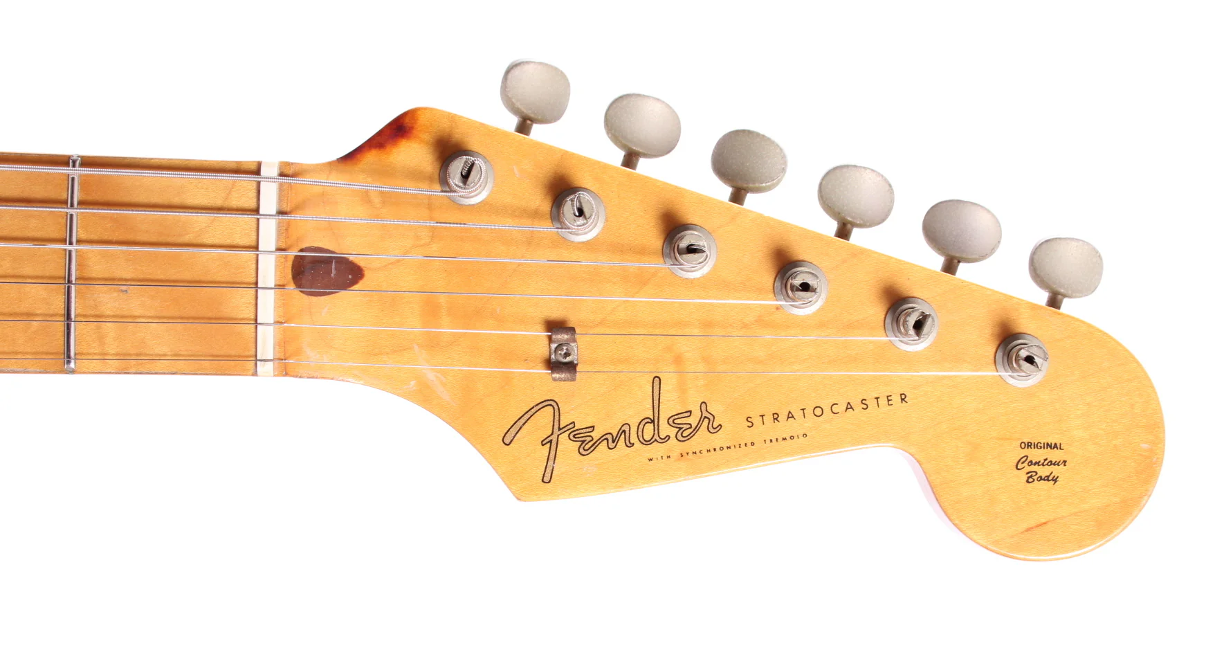 1997 Fender Stratocaster 57 Reissue sunburst - Image 5