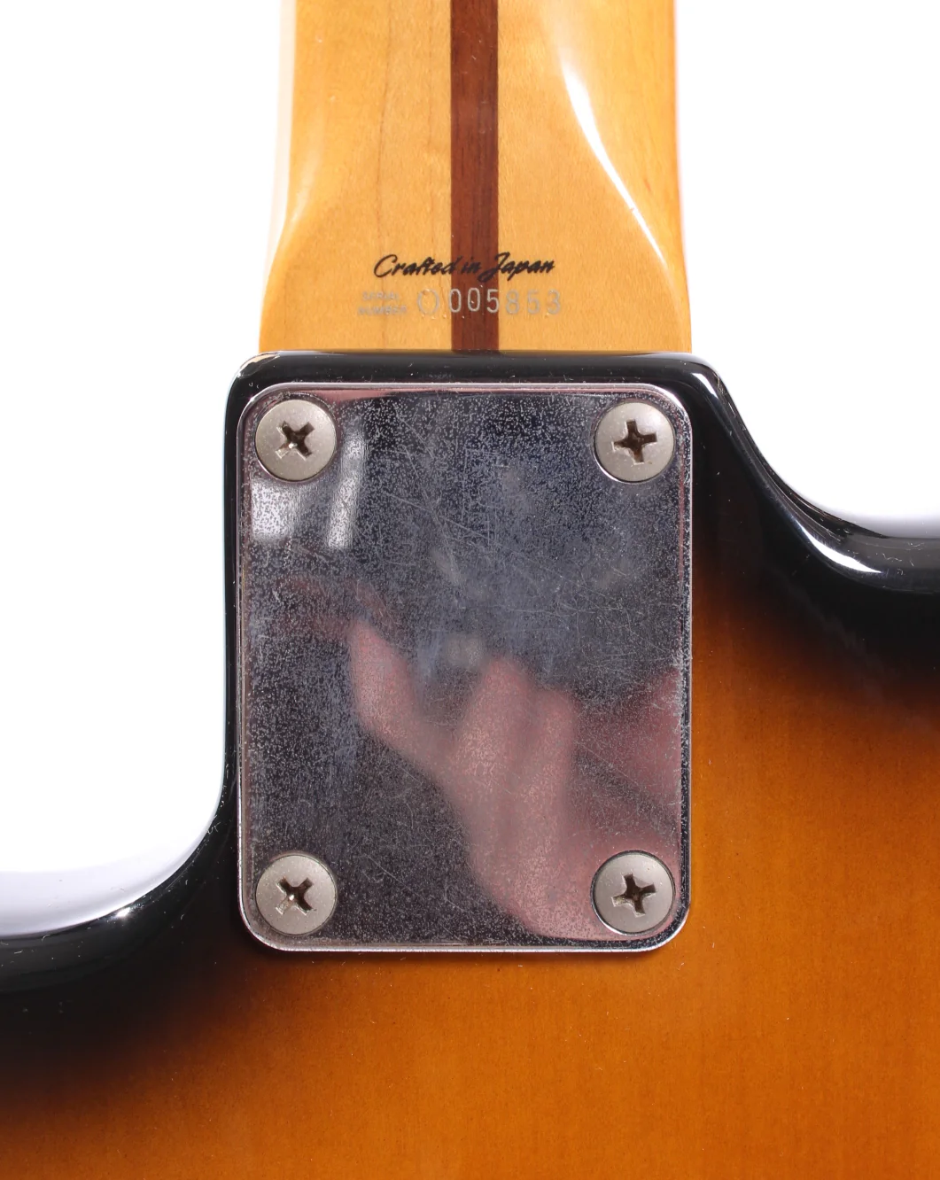 1997 Fender Stratocaster 57 Reissue sunburst - Image 9