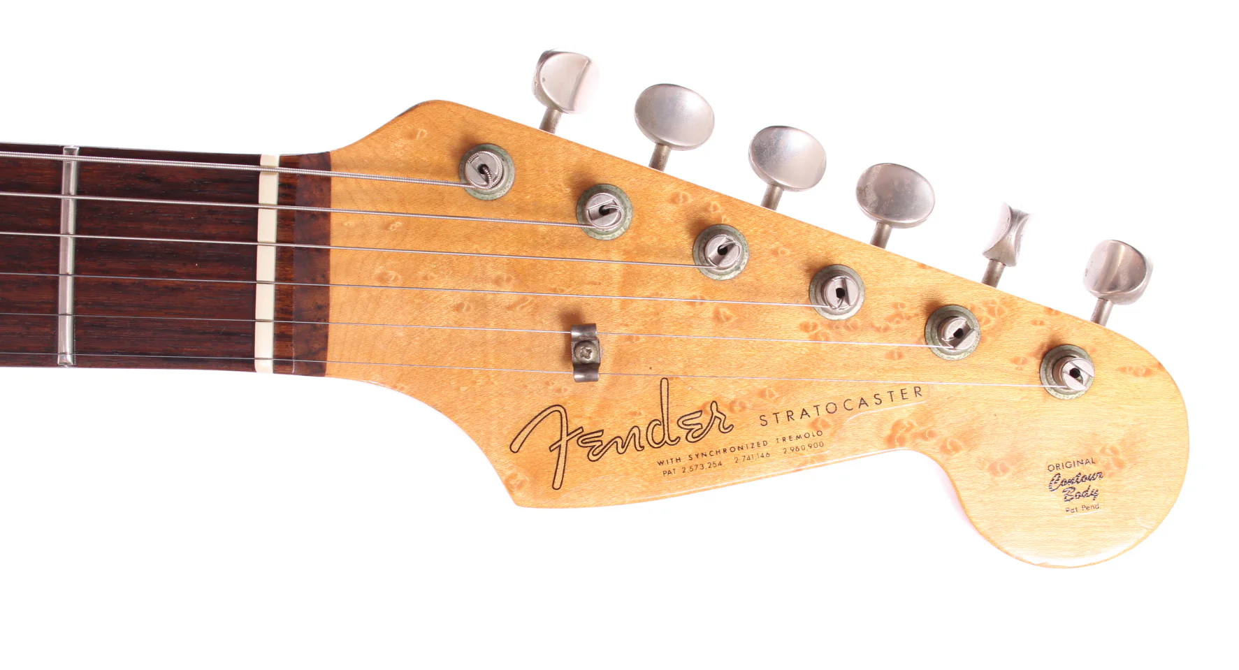 1997 Fender Stratocaster '60 Reissue Custom Shop Cunetto Relic Norman's shoreline gold - Image 5