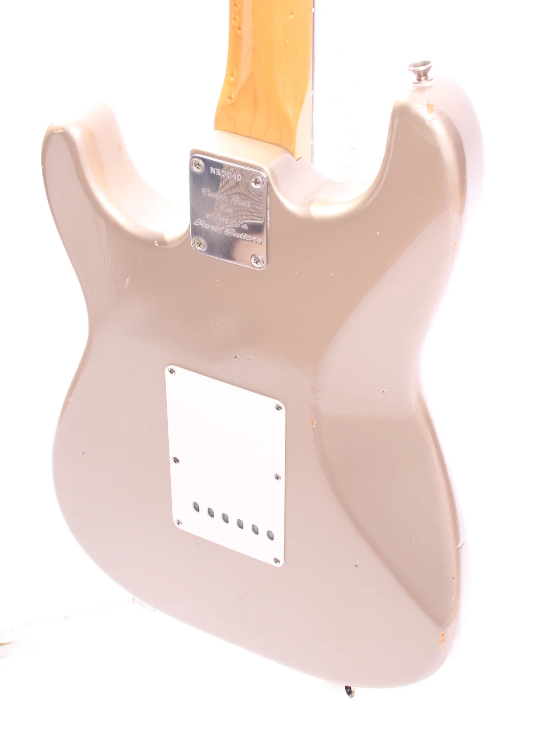 1997 Fender Stratocaster '60 Reissue Custom Shop Cunetto Relic Norman's shoreline gold - Image 8