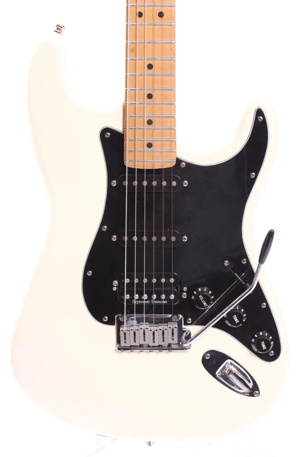 1997 Fender Stratocaster American Standard HSS white - Image 2