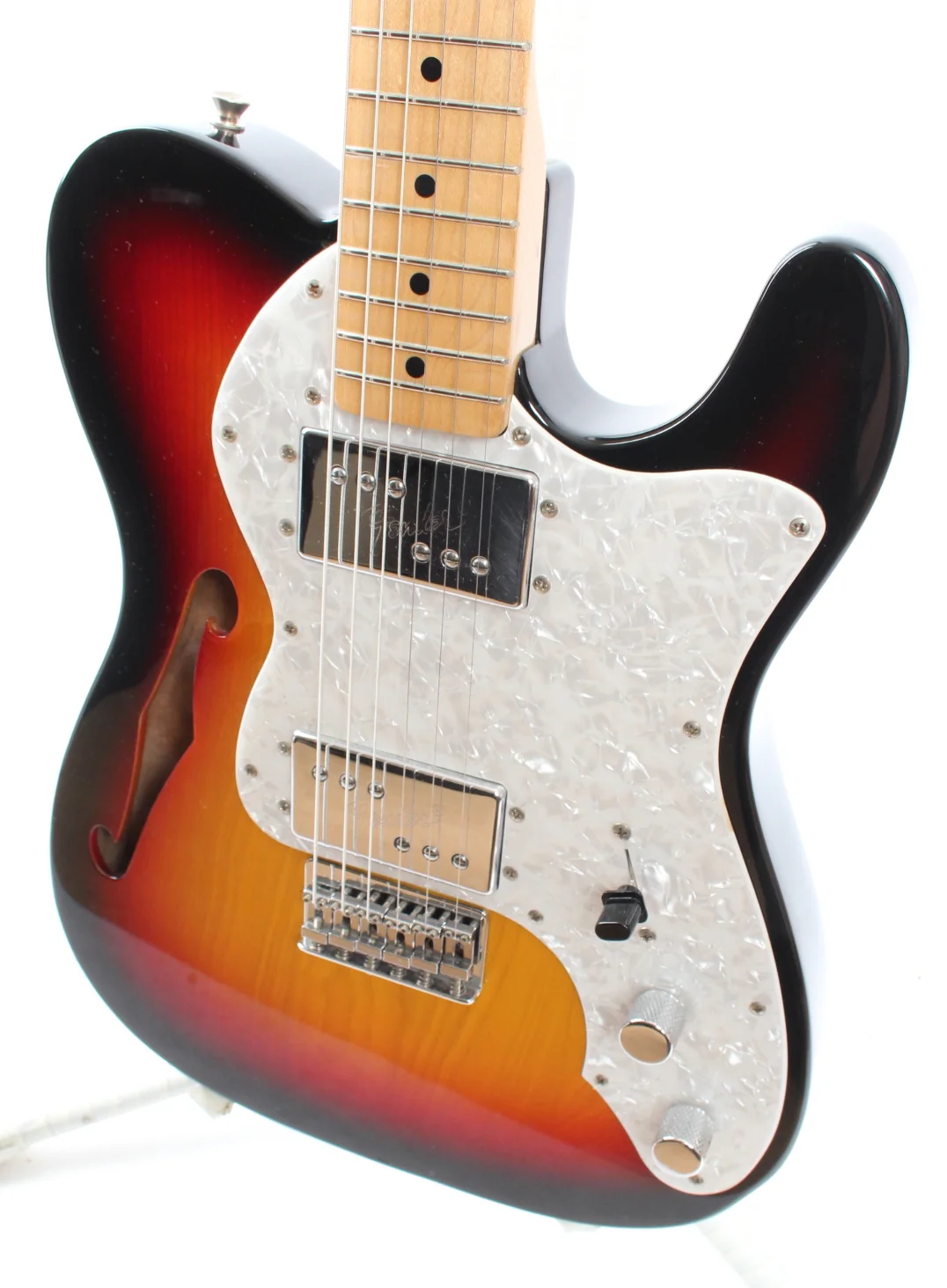 1997 Fender Telecaster Thinline '72 Reissue sunburst - Image 3