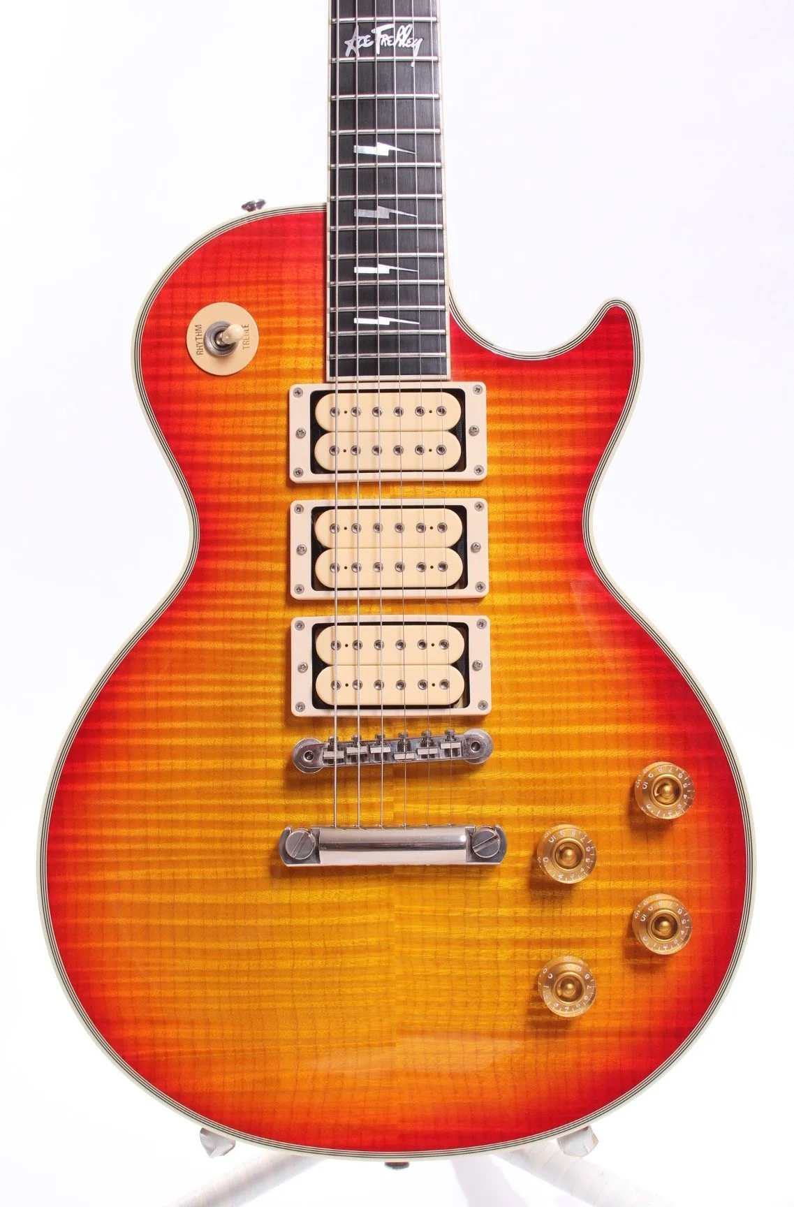 1997 Gibson Custom Shop Les Paul Ace Frehley Signature cherry sunburst Yamano NOS - Image 2
