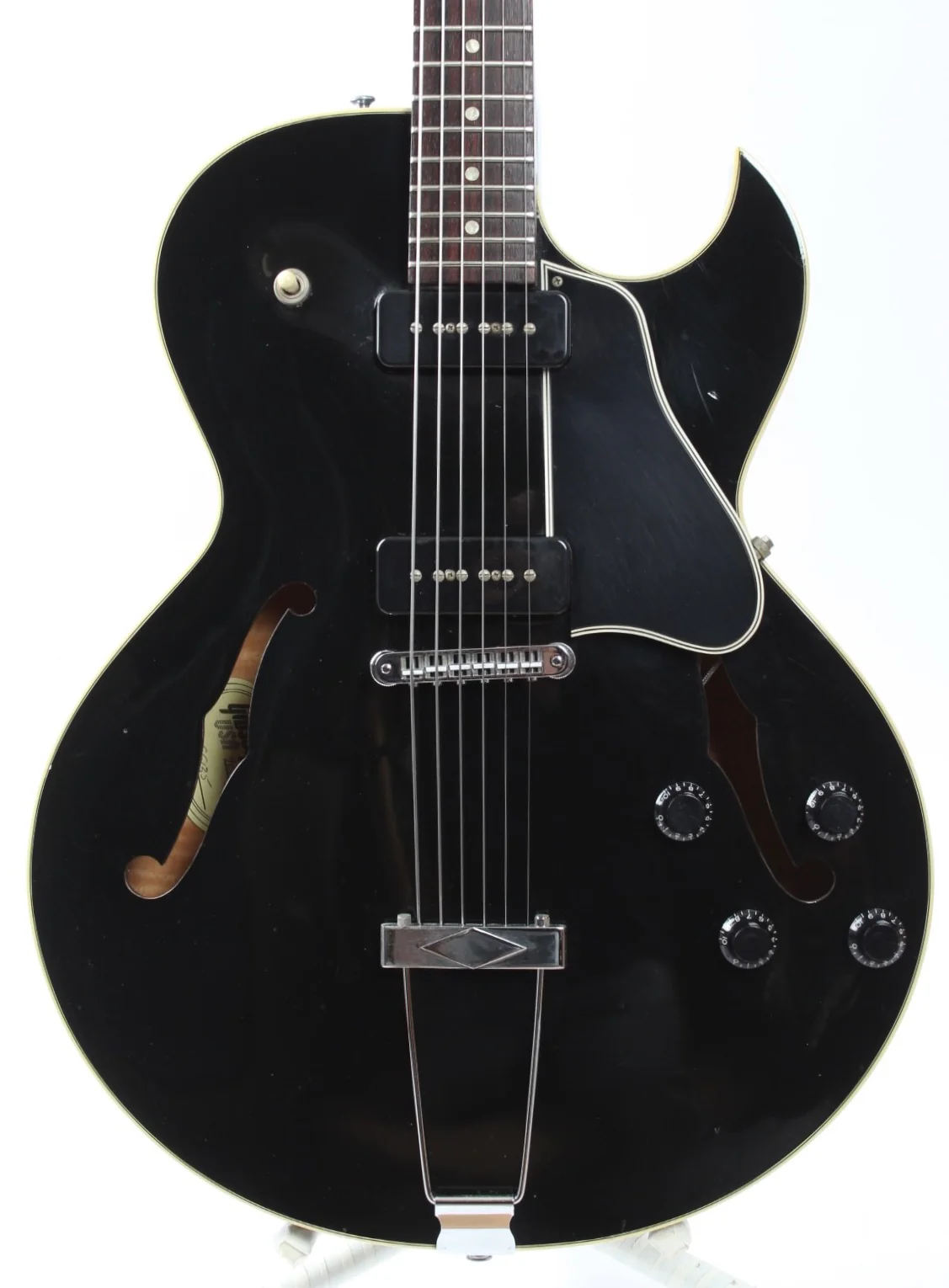 1997 Gibson ES-135 ebony - Image 2