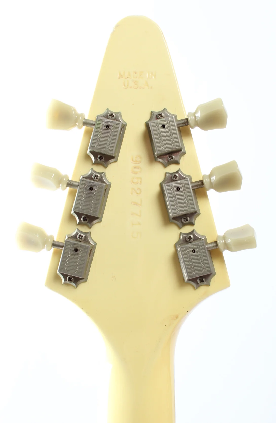 1997 Gibson Flying V '67 scalloped fretboard alpine white - Image 10