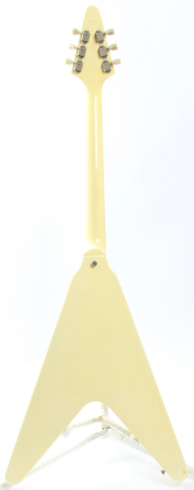1997 Gibson Flying V '67 scalloped fretboard alpine white - Image 6