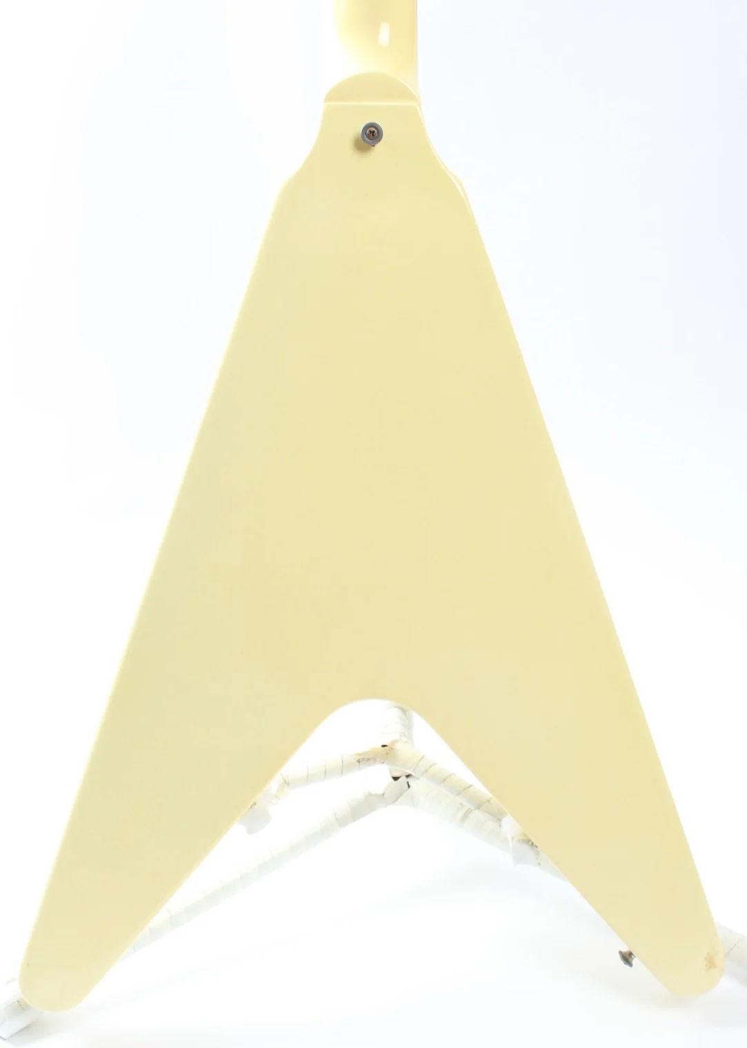 1997 Gibson Flying V '67 scalloped fretboard alpine white - Image 7