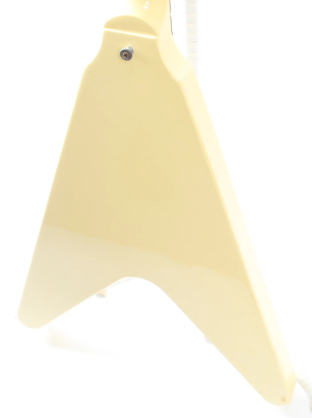 1997 Gibson Flying V '67 scalloped fretboard alpine white - Image 8