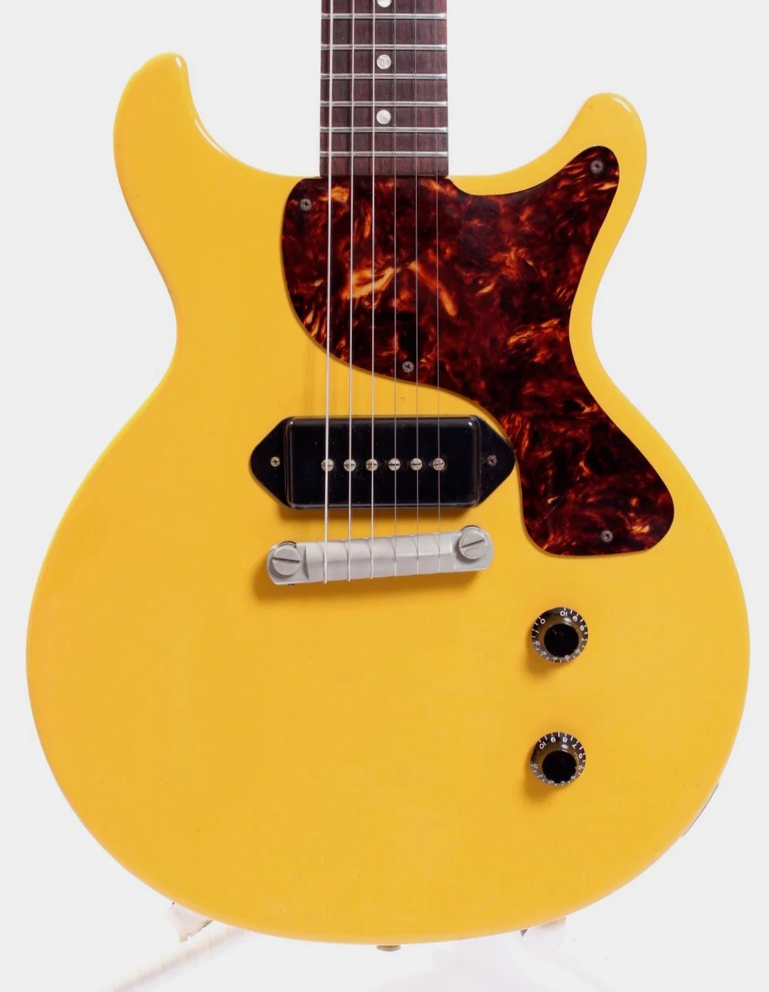 1997 Gibson Les Paul Junior DC Limited Edition Yamano tv yellow - Image 2