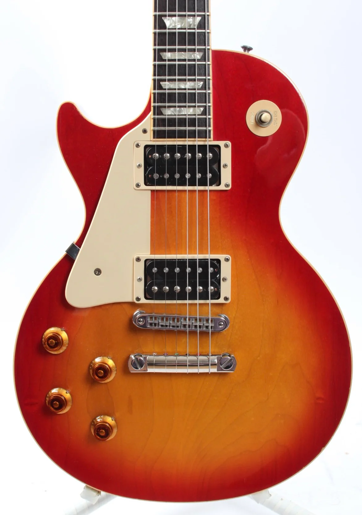 1997 Gibson Les Paul Standard lefty heritage cherry sunburst - Image 2
