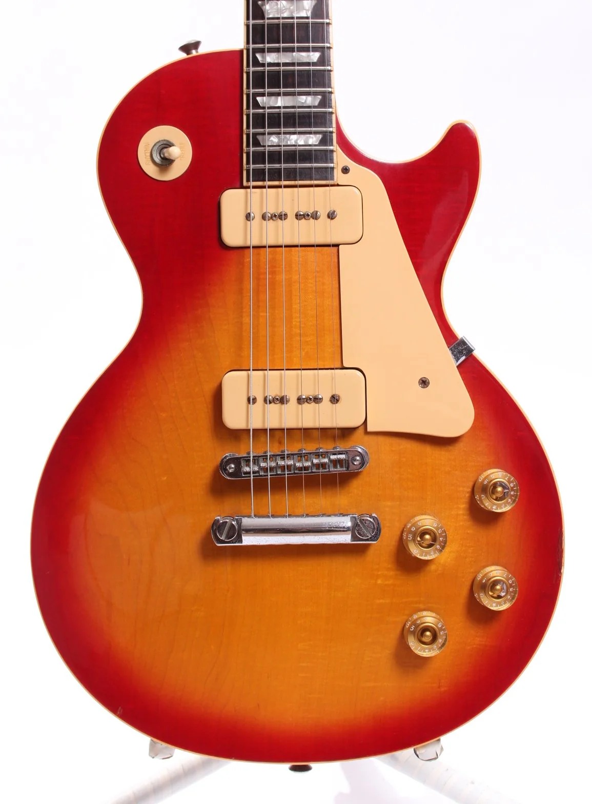 1997 Gibson Les Paul Standard Limited Edition P-90 heritage cherry sunburst - Image 2