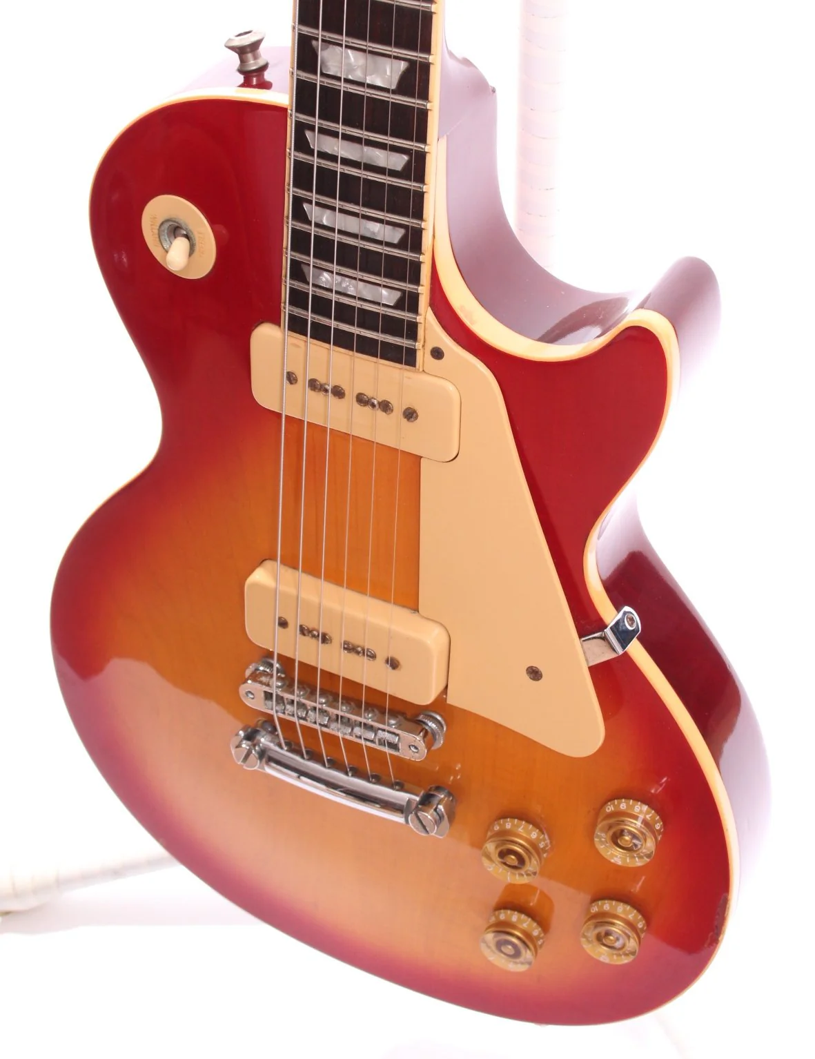 1997 Gibson Les Paul Standard Limited Edition P-90 heritage cherry sunburst - Image 3