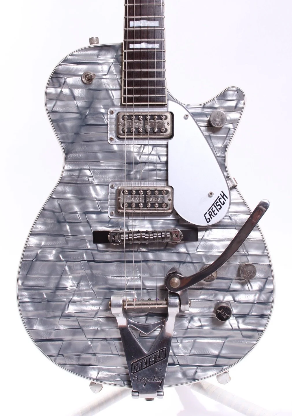 1997 Gretsch Duo Jet 6129 pearl - Image 2