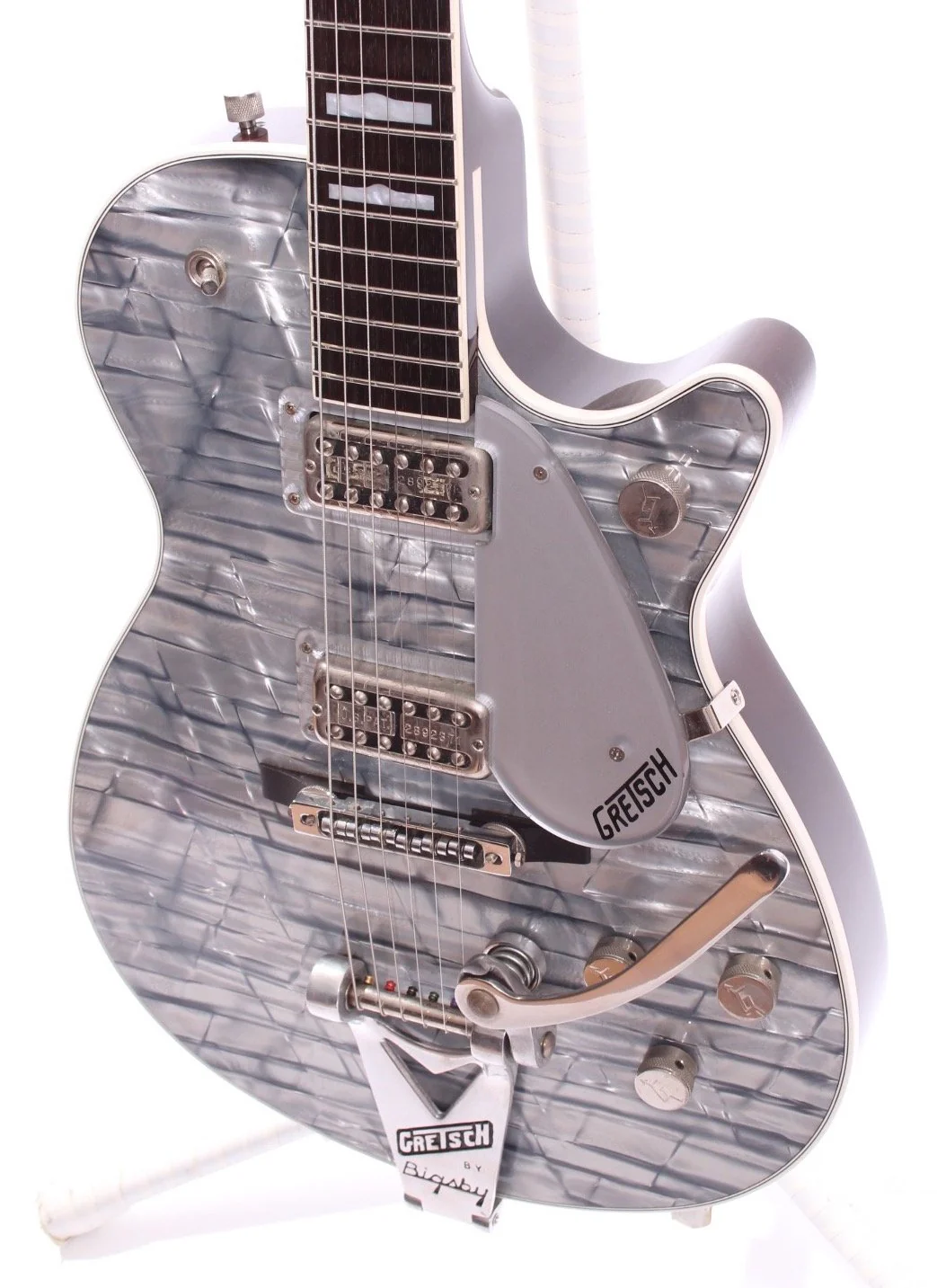 1997 Gretsch Duo Jet 6129 pearl - Image 3