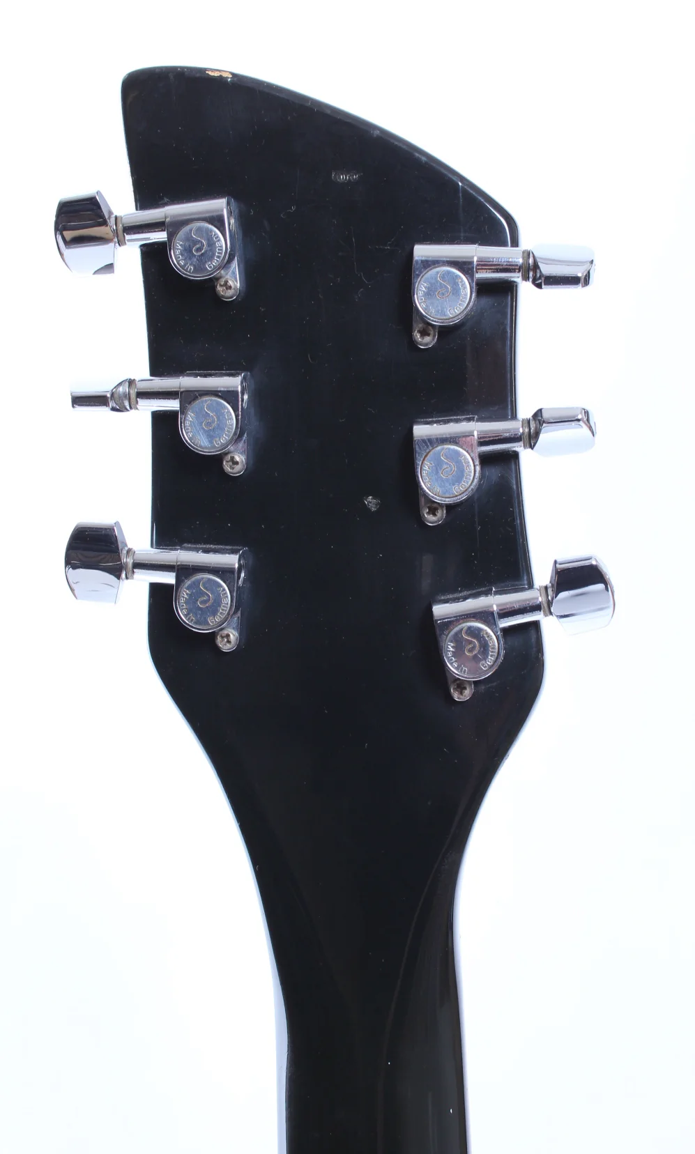 1997 Rickenbacker 330 to 331LS Light Show conversion jetglo - Image 12