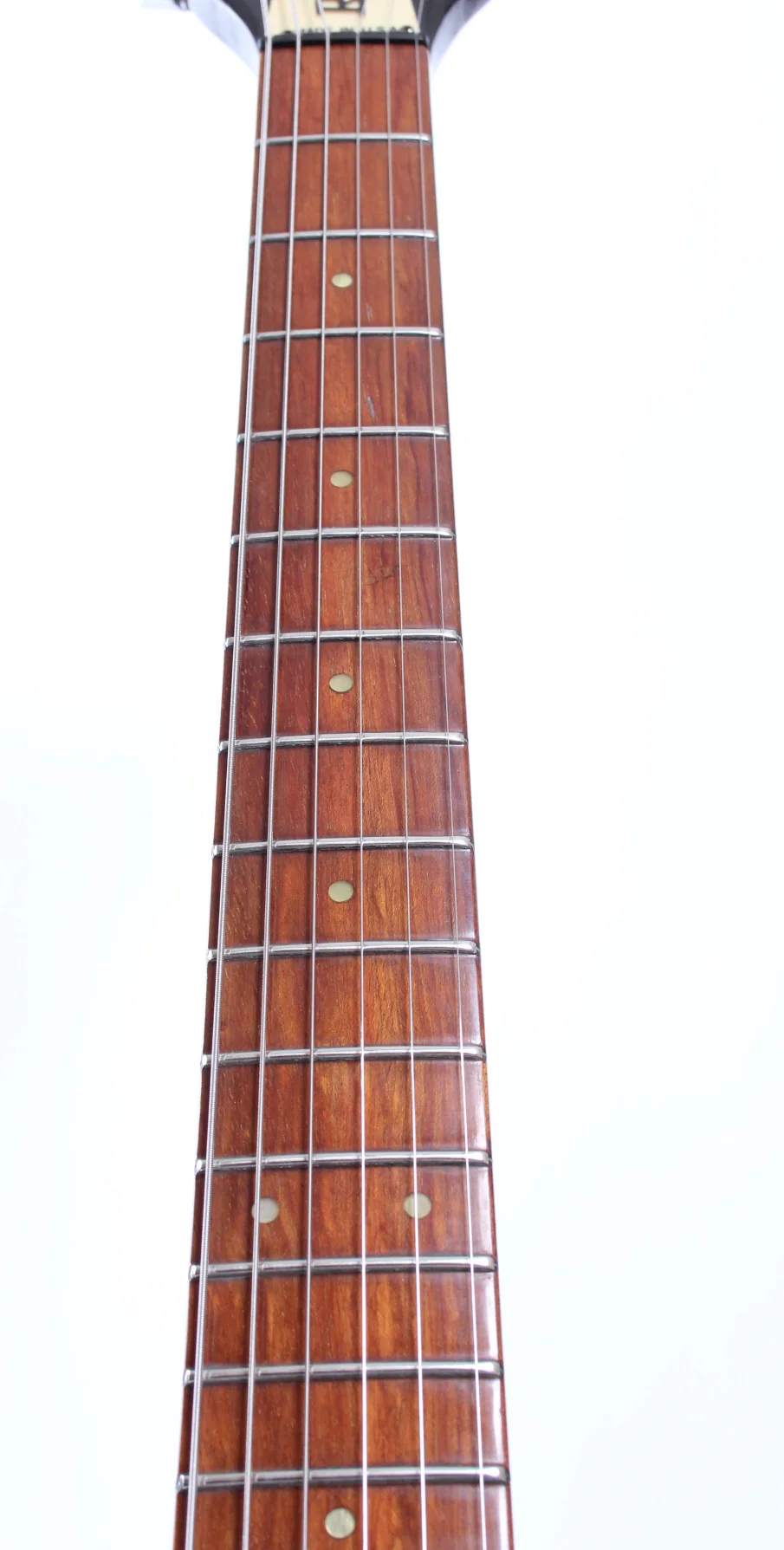 1997 Rickenbacker 330 to 331LS Light Show conversion jetglo - Image 6