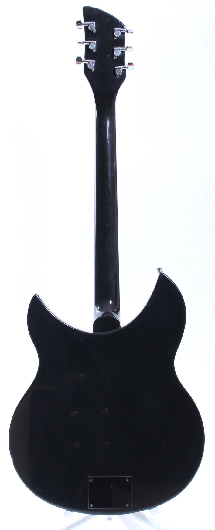 1997 Rickenbacker 330 to 331LS Light Show conversion jetglo - Image 8